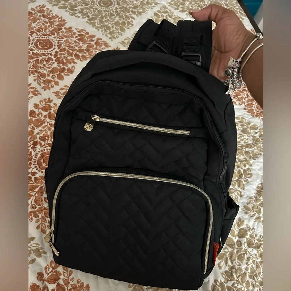 2 Gently Used Unisex Baby Diaper Bags - Mommore & FisherPrice